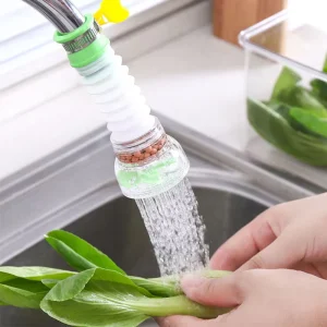 360 Degree Rotating Adjustable Faucet Water Filter Kitchen Sink Splash Proof Nozzle