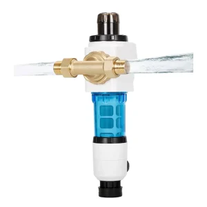360 Degree Rotating Interface Manual Power Pre Filter for Household Whole House Automatic Backwash Water System