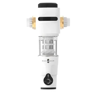 360-Degree Universal Brass Pipe Water Prefilter Automatic Backwash with Pressure Monitoring