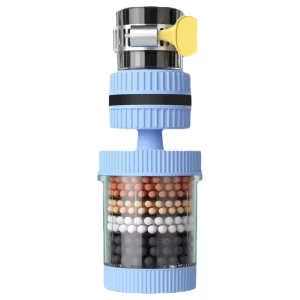360 Rotating Universal Interface Removable Washable Light Luxury Faucet Filter Shower Head Filters Household Tap Water Splash