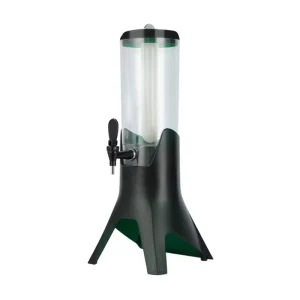 3L Plastic Tabletop Drink Dispenser for Beer, Juice and Other Beverages