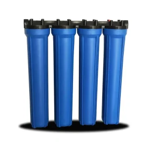 4 Stage 20 Inch Big Blue Water Filter Housing Whole House Water Purification System Filter Housing