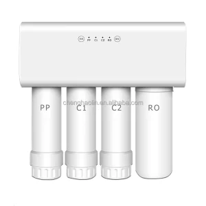 4-Stage Alkaline Countertop RO Water Filter System for Home Office Drinking Water