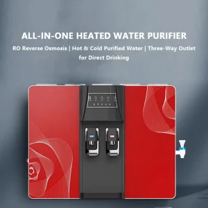 4-Stage Direct Drinking RO Reverse Osmosis Water Purifier System for Home Kitchen Tap Water Filtration