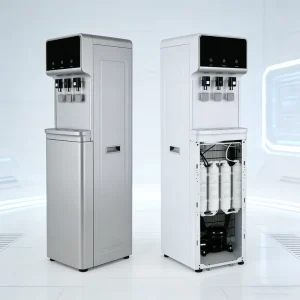 4-Stage RO Water Purifier Reverse Osmosis Drinking Water Filtration Machine for Home Office Kitchen
