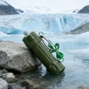 4-Stage Ultrafiltration Water Purifier System Manual Cleaning 4-Layer Filtration for Outdoor Emergency Water Treatment