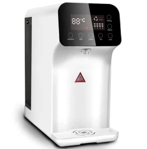 4 Stages Hot Water Filter Dispenser with RO System Countertop No Installation