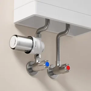 4 minute Universal Activated Carbon Shower Water Filter System for RV & Household Use Plastic Construction Removes Scale
