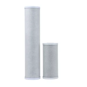 4.5/10/20 Inch Jumbo CTO Carbon Block Water Filter Cartridge for Reverse Osmosis, RV, Home, and Car Use