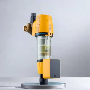 40, 100, and 200μm Spin Down Sediment Filter, Reusable Whole House Pre-Filtration System for Well Water