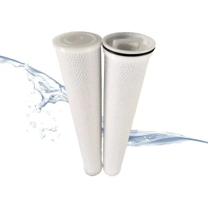 40/60 Inch 5 Micron PP High Flow Pleated Sediment Filter Cartridge for RO Filtration