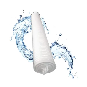 40 60 Inch 5 Micron PP High Flow Pleated Sediment Filter Cartridge for Replacement Filter Parts