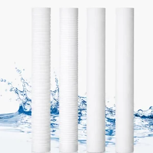 40 Inch PP Melt Blown Filter Element 5 Micron for Water Purifier Pre-Filtration System Industrial Grade Replacement