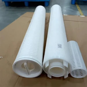 40 Inch Ultrafiltration Water Filter Element 0.5 Micron Hollow Fiber Membrane 220V