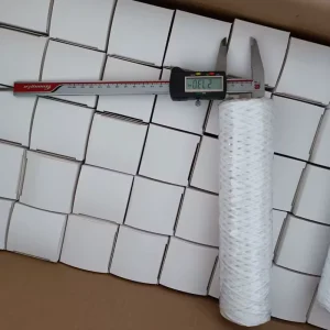 40 Inch Wire Wound Filter Element PP Wire Wound Sediment Filter Element Whole House Pre Filtration Water System