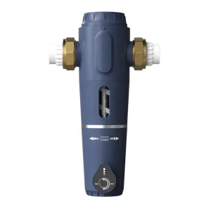 40 Micron Manual Water Pre Filter System with High Flow Rate 6 Ton Capacity Impurities Pressure Gauge for Whole House Water