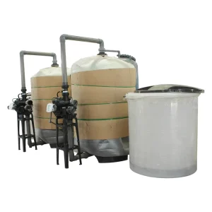 40 m3/hour Twin-Tank Water Softener System for Hardness Removal