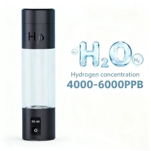 4000 PPB 6000 PPB Optional 270 mL Type C Charging Portable Hydrogen Water Generator Cup