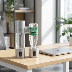 4000 PPB 6000 PPB Optional SPE Electrolysis Hydrogen Water Generator Bottle