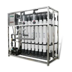4000L H Ultrafiltration Water Purifier Pump 0.01um Filtration Accuracy for Pre Seawater Desalination Extends Equipment Lifespan