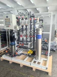 4000L Water Treatment Machinery 98% Desalination Rate RO System for Irrigation Water Filtration