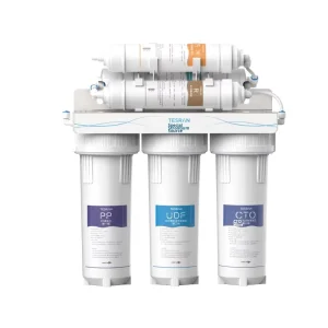 400G 500G 600G 800G Manual Reverse Osmosis 6 Stage 200L H Water Filter System Aquarium Mixbed DI Plastic Portable Household Use