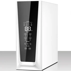 400G/600G Multi speed Timing Electric Water Purifier White Black TDS Display Four Stage Filtration Tankless Energy Saving