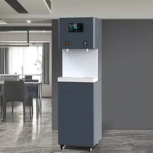 400G Large-Flow Electrolysis Hydrogen-Rich Water Dispenser, Vertical Commercial Freestanding Model