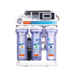 400GPD 6-Stage Reverse Osmosis Water Filter System UV Filter with TDS Display
