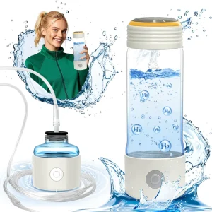 400ml Hydrogen Water Pitcher SPE PEM Technology USB Charging Portable
