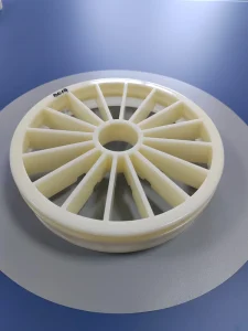 4040 Beehive Perforated End Cap ABS Ivory Green Color Industrial Water Purification RO Membrane Parts