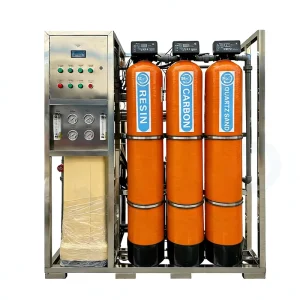 4040 Double 250 LPH Reverse Osmosis Water Purifier EDI System Ultrapure Water Treatment Equipment