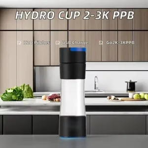 420ml High Quality 2000PPB Hydrogen Rich Water Bottle Cup Portable USB Powered Hydrogen Water Generator for Household Use