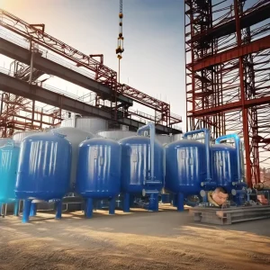 44 Ton hour Underground Water Filter & Softener Iron manganese Removal for Hotels Schools & Apartments
