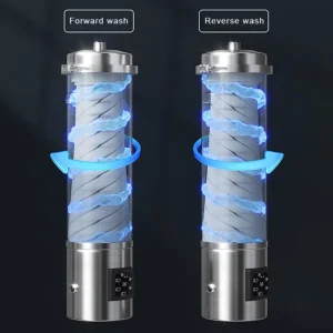 4500L/H Smart Home Water Filter Automatic Spiral Flush Self Cleaning for Large Family