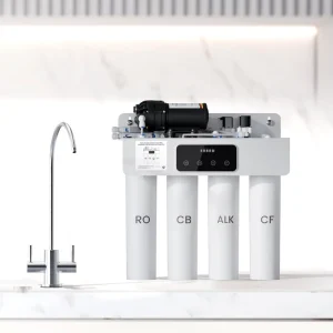 450GPD Alkaline Dual Flow Undersink Reverse Osmosis Water Filter System Reverse Osmosis RO Water Purifier for Home Drinking