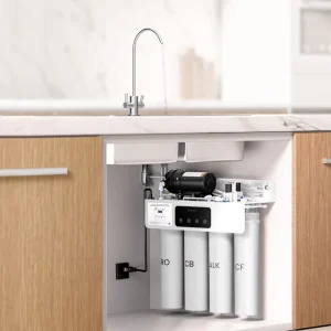 450GPD Tankless Alkaline Dual Flow Undersink Reverse Osmosis Water Filter System 10 Stage Filtration Home Drinking Water