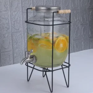 4L 5L 8L Ice Drink Juice Wine Glass Dispenser With Tap Spigot Faucet