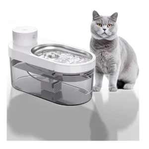 4L Charging Sensor Automatic Stainless Steel Bowl Pet Water Dispenser Cat Drinking Fountain Ultra quiet Pump for Dog Drink