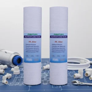 5″10″20″30″40″ PP Spun Filter Micron Cartridge Filter Water Filtration Replacement