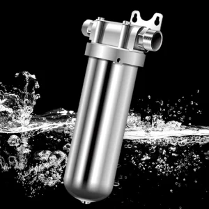 5″ 10″ 20″ Household Whole House Water Treatment Stainless Steel Housing Pre Filter