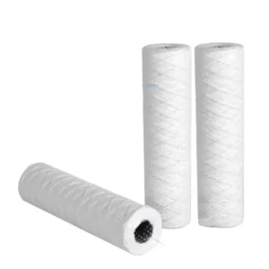 5/10 Micron Fiberglass PP Depth 10-40 Inch String Wound Filter Cartridge Sediment Filtration