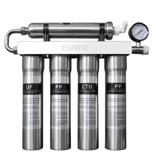 5 6 7 Stage T33 UF Membrane House Water Filter Purification System Under Sink with UV