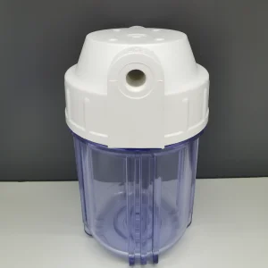 5″ Clear Outer-Clamp Filter Housing for Water Purifier Transparent Filter Bottle Replacement Parts for Reverse Osmosis System