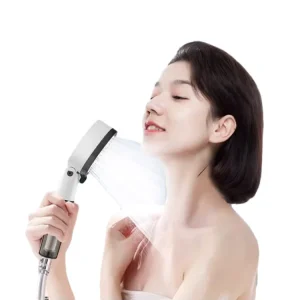 5 Function Handheld Shower Head by Manufacturers ABS Plastic High Pressure Water Saving Bathroom Shower Head