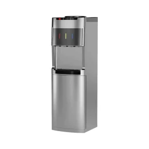 5 Gallons Electric Cooling Hot and Cold Water Dispenser Top Loading with Three Taps Freestanding for Household Office School Use