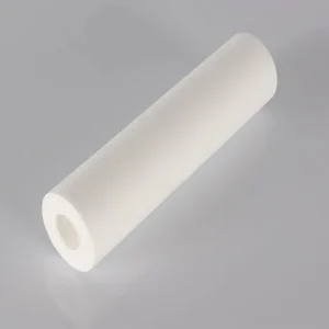 5 Inch White Activated Carbon Block Water Filter Cartridge for Reverse Osmosis Whole House Systems, 75 GPD, 125 PSI
