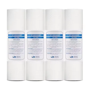 5 Micron 10 Inch Groove Cannelure PP Sediment Filter Element 10 Inch *2.5 Inch for Household Filter Water Treatment