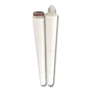 5 Micron 40 Inch Polypropylene Spin Pleated Sediment Filter Cartridge for Industrial Water Filters