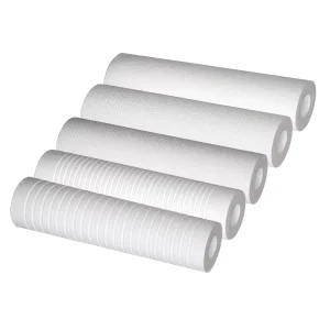 5 Micron PPF Melt Blown Sediment Spun Cotton Water Filter Cartridge with PP Filter (Support ODM&OEM)